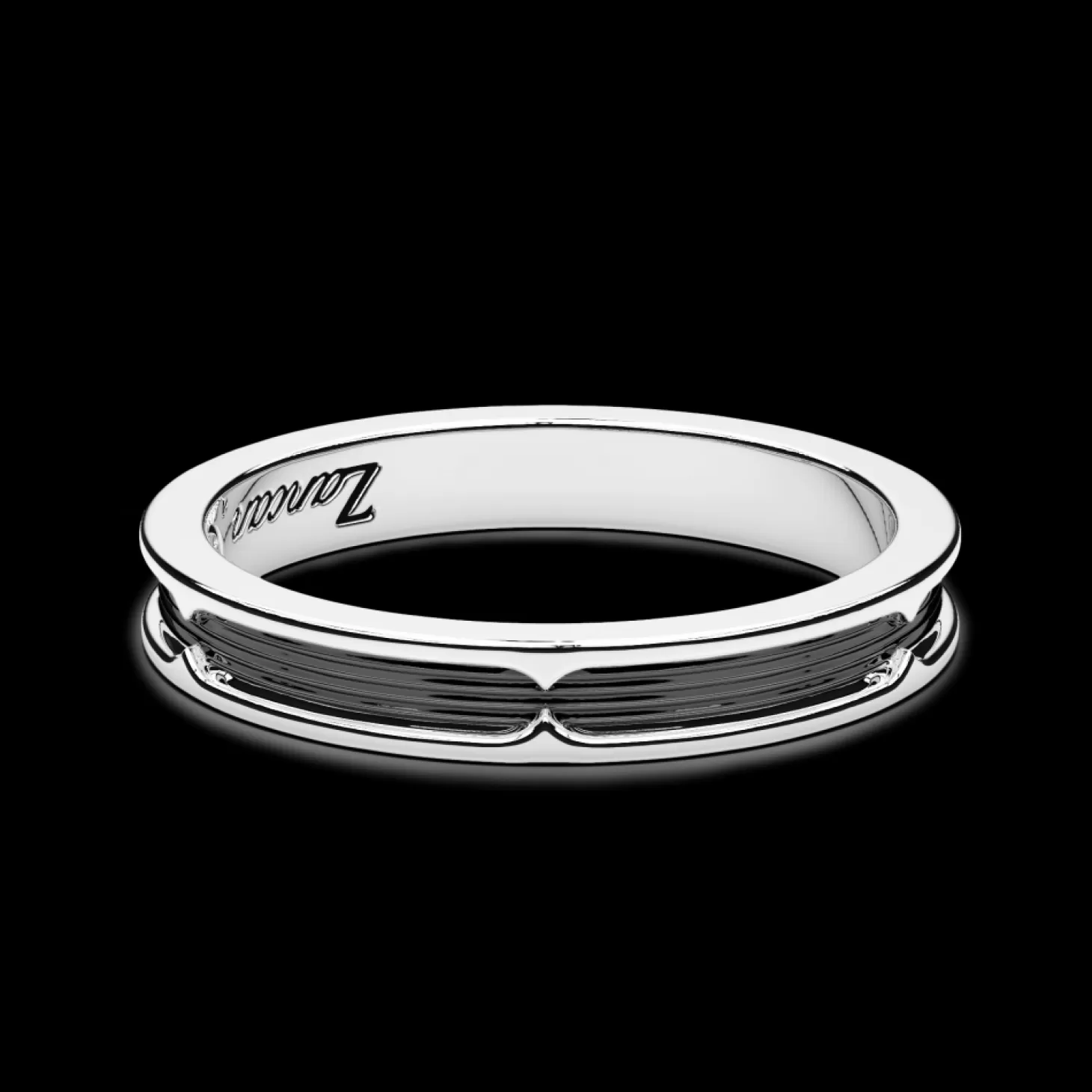 Zancan Gioielli Anello A Fede Zancan In Argento Brunito.> Anelli