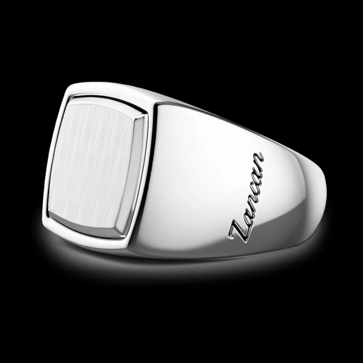Zancan Gioielli Anello Chavlier Zancan In Argento Esagonale.> Anelli