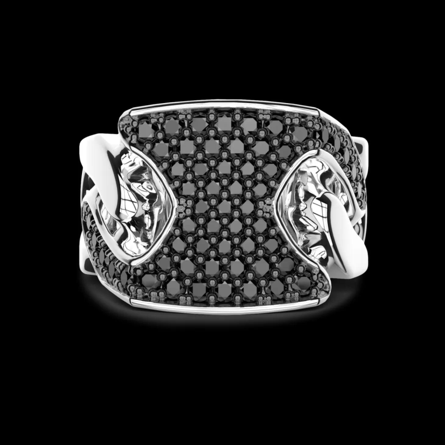 Zancan Gioielli Anello Chevalier Zancan In Argento Con Pietre.> Anelli
