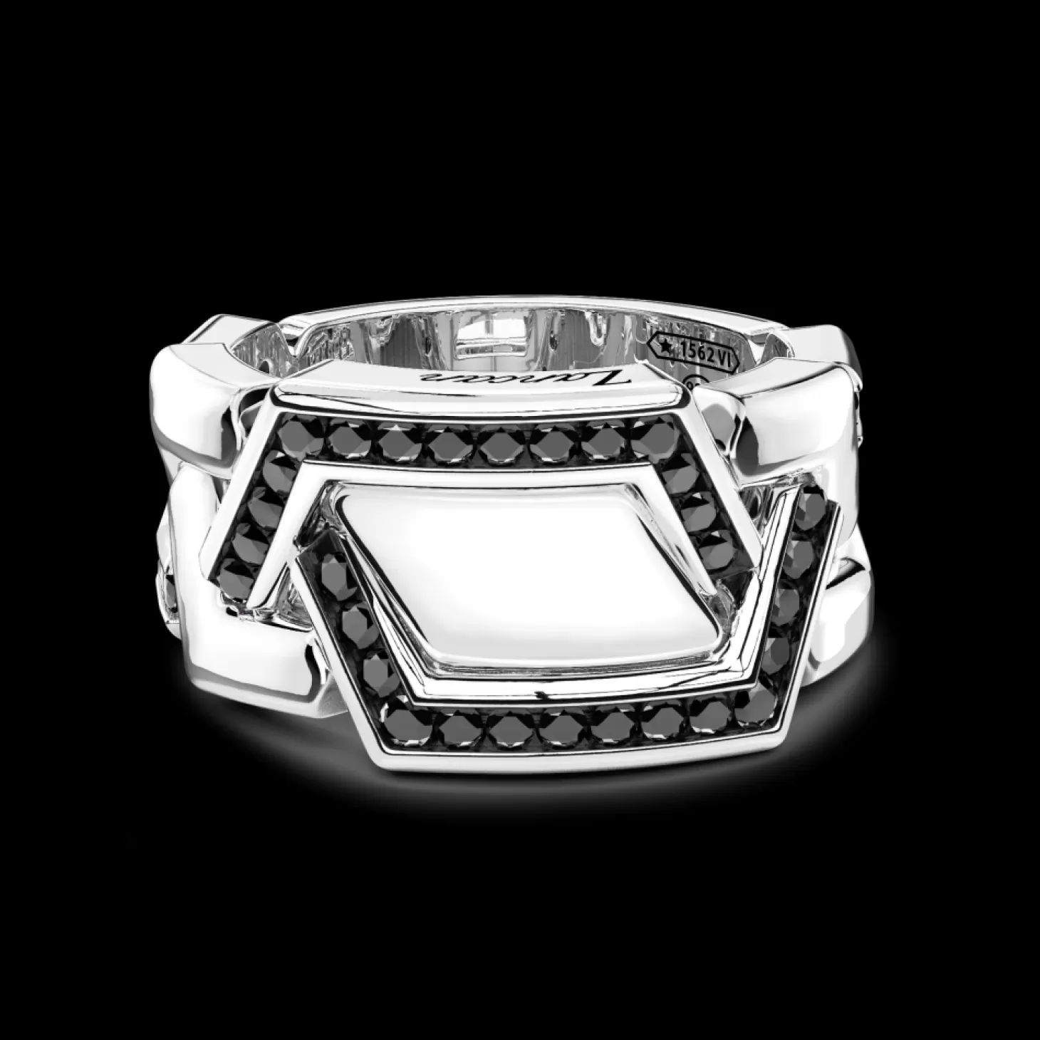 Zancan Gioielli Anello Chevalier Zancan In Argento Con Pietre.> Anelli