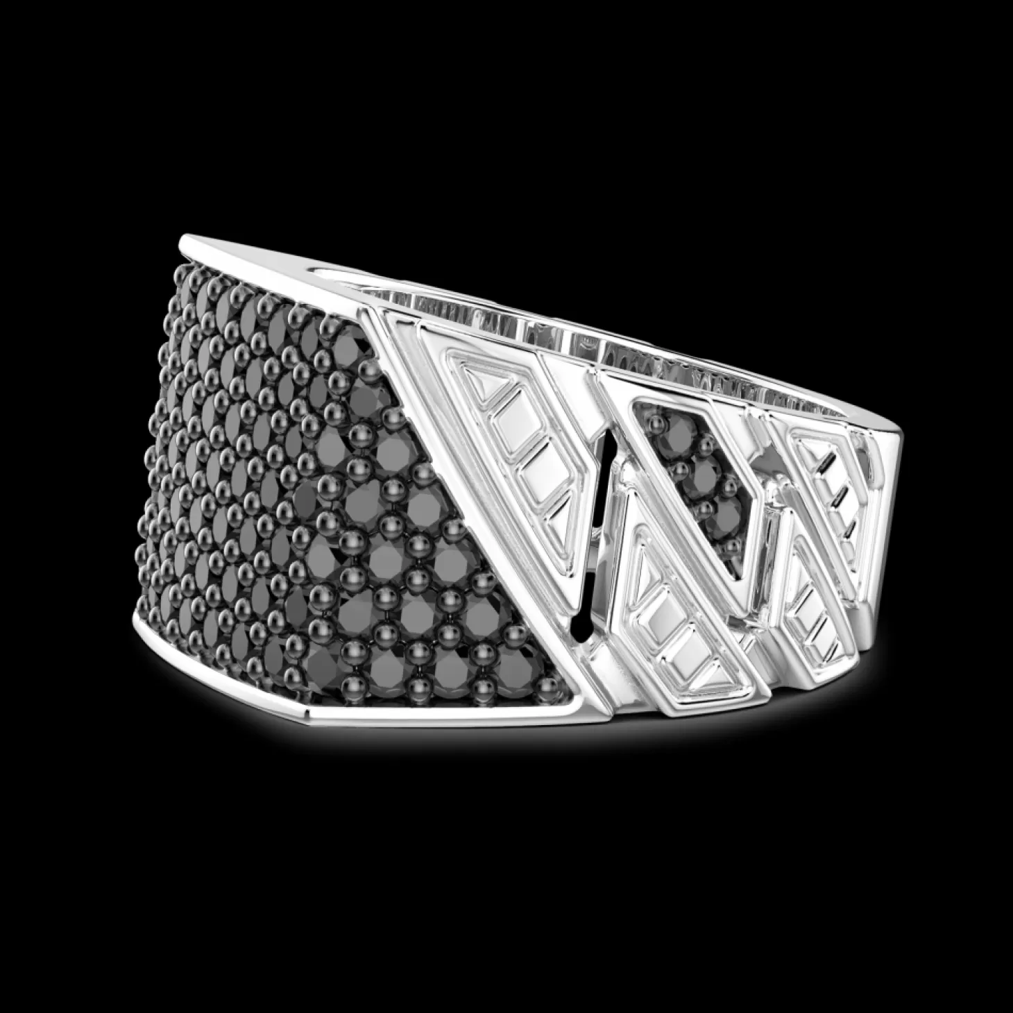 Zancan Gioielli Anello Chevalier Zancan In Argento Con Pietre.> Anelli