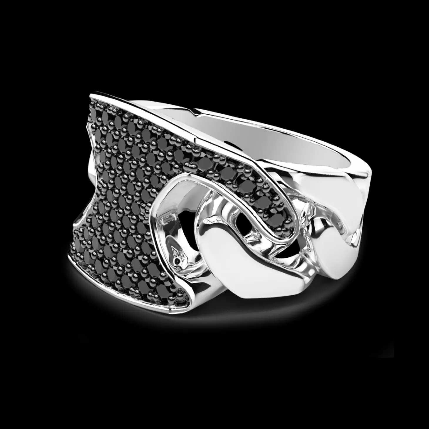Zancan Gioielli Anello Chevalier Zancan In Argento Con Pietre.> Anelli