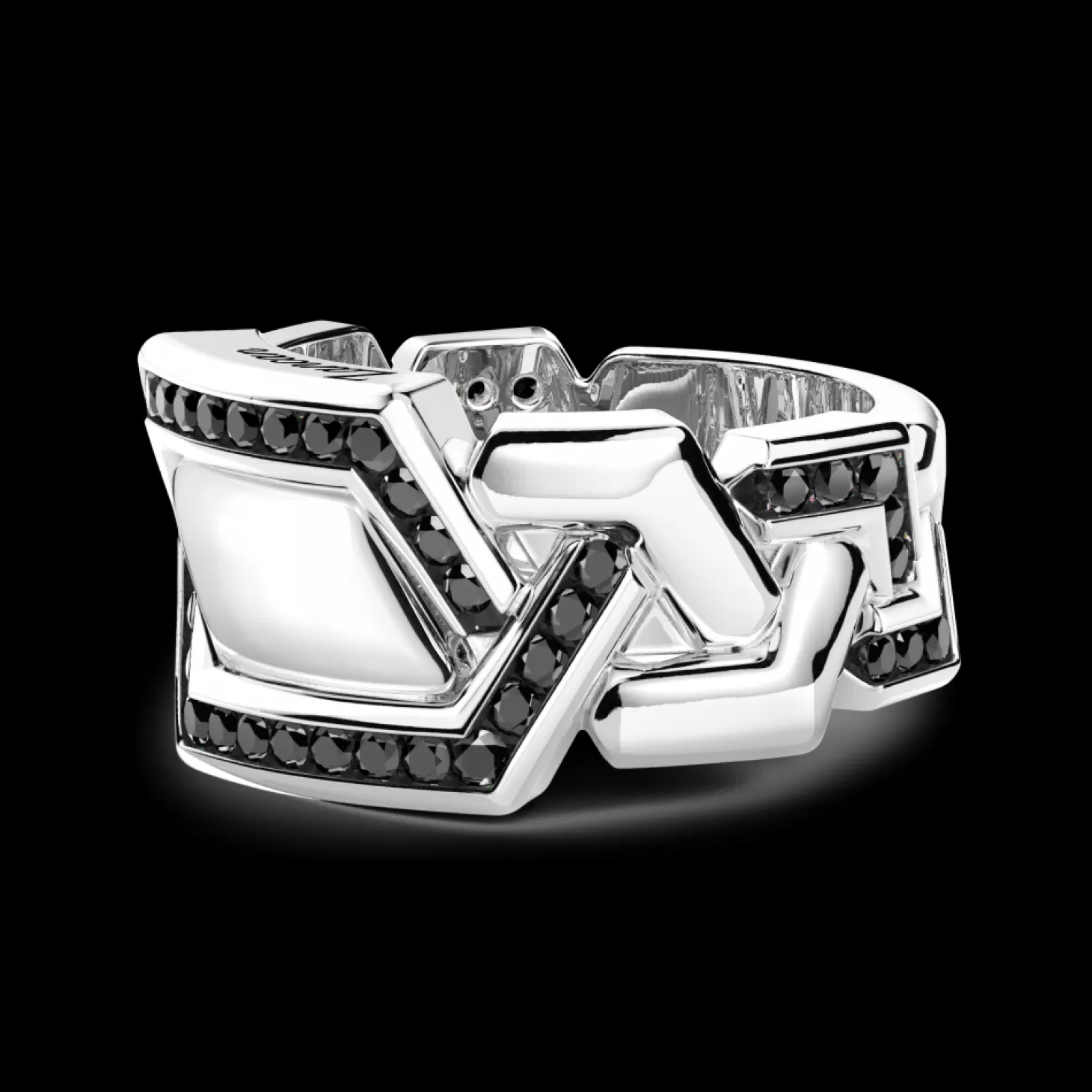 Zancan Gioielli Anello Chevalier Zancan In Argento Con Pietre.> Anelli