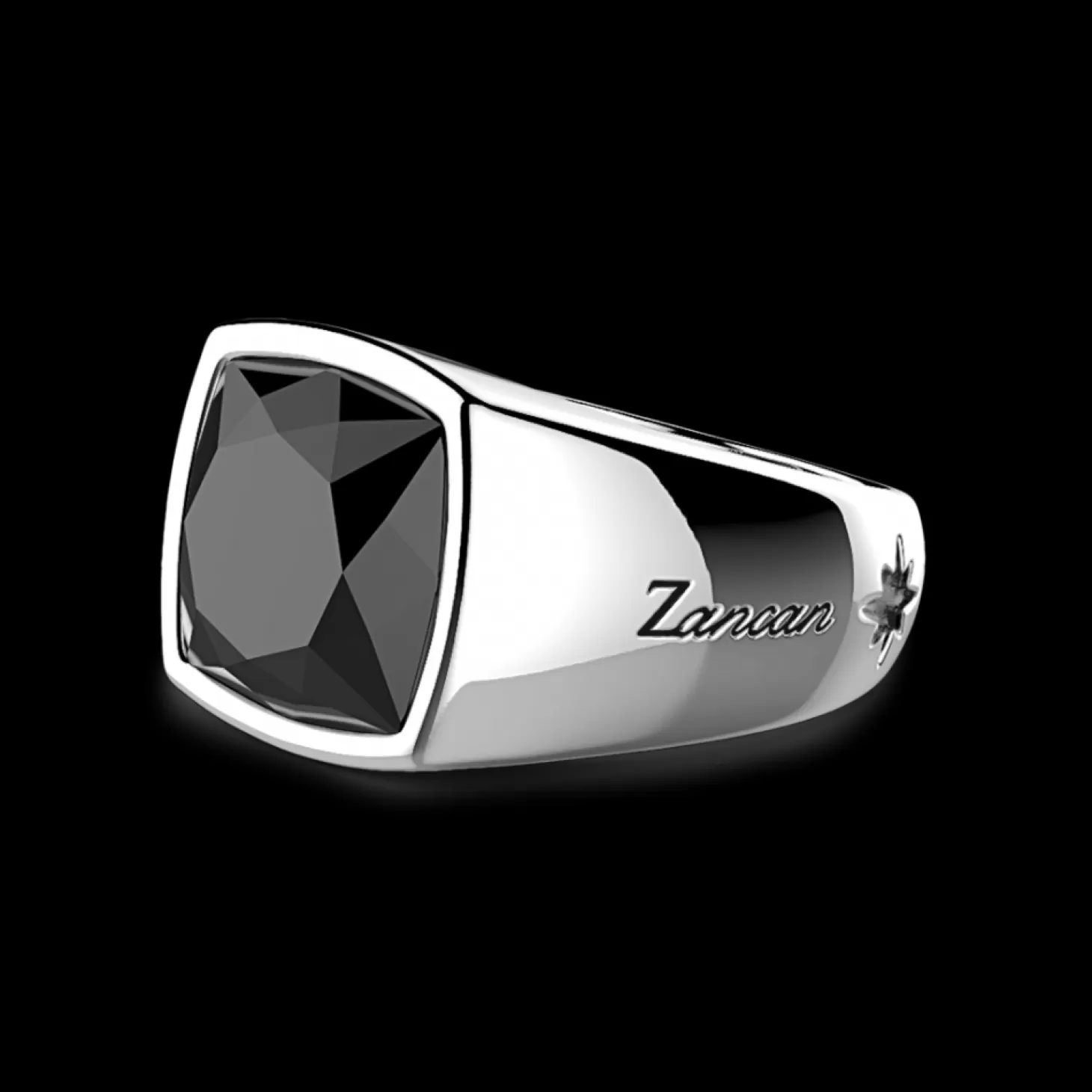Zancan Gioielli Anello In Argento Con Grande Onice Naturale.> Anelli