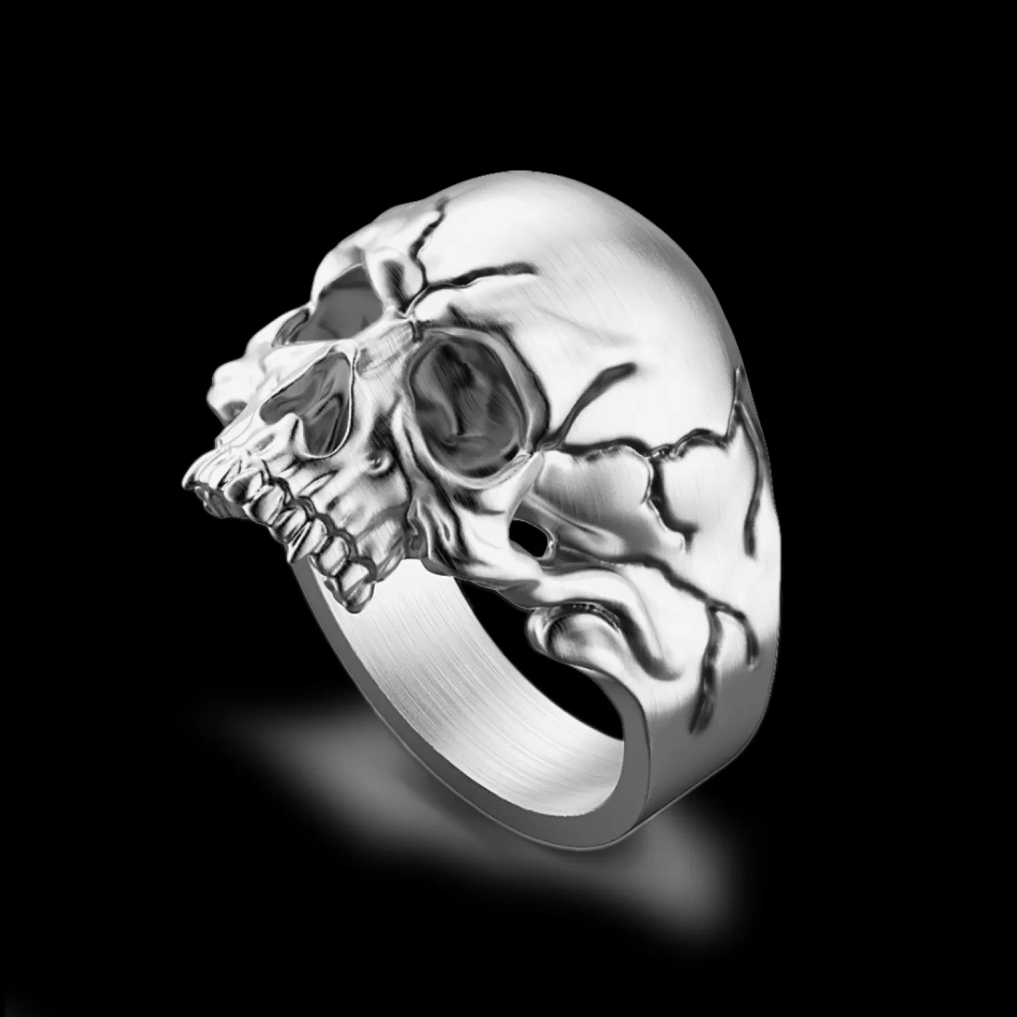Zancan Gioielli Anello Teschio Zancan In Argento> Anelli