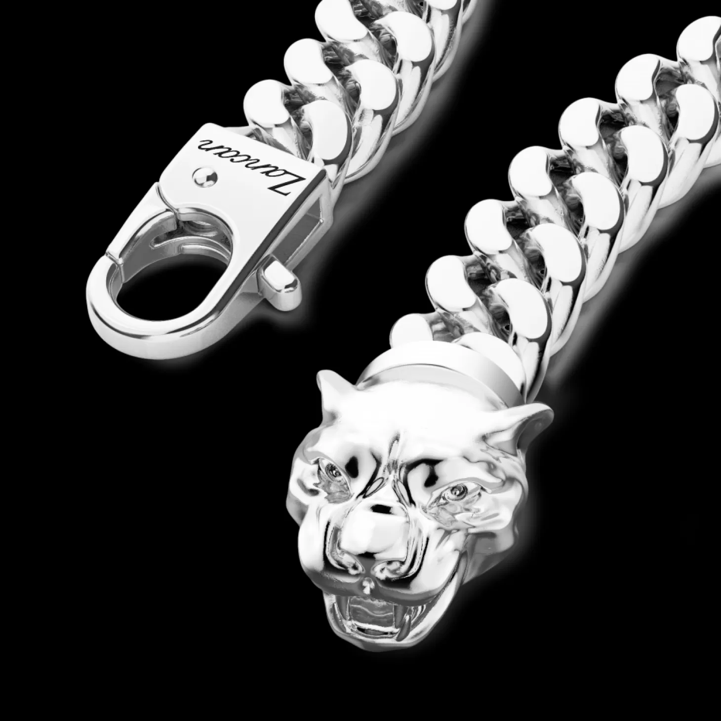 Zancan Gioielli Bracciale A Grumetta Zancan In Argento Con Chiusura A Testa Di Pantera.> Bracciali