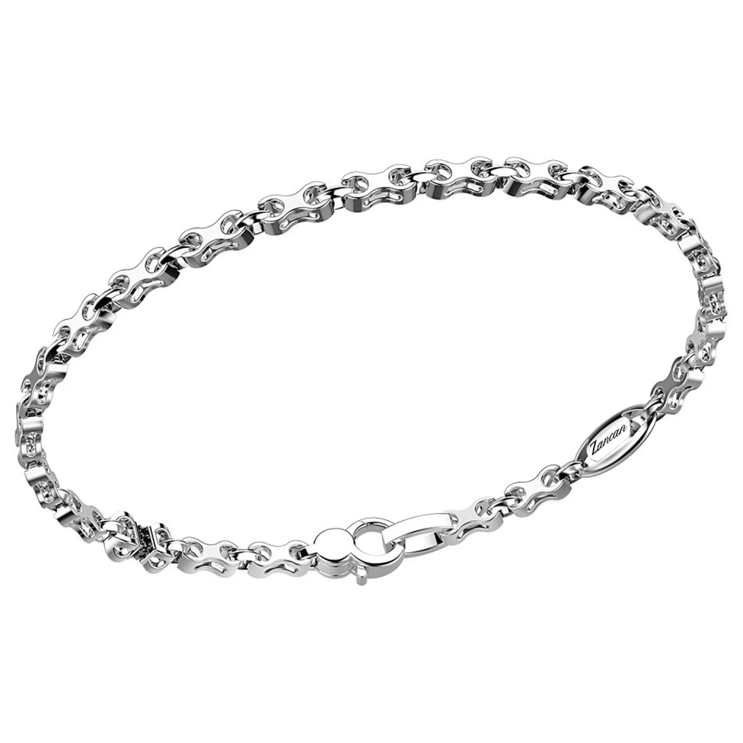 Zancan Gioielli Bracciale Solo Maglia Zancan In Argento> Bracciali