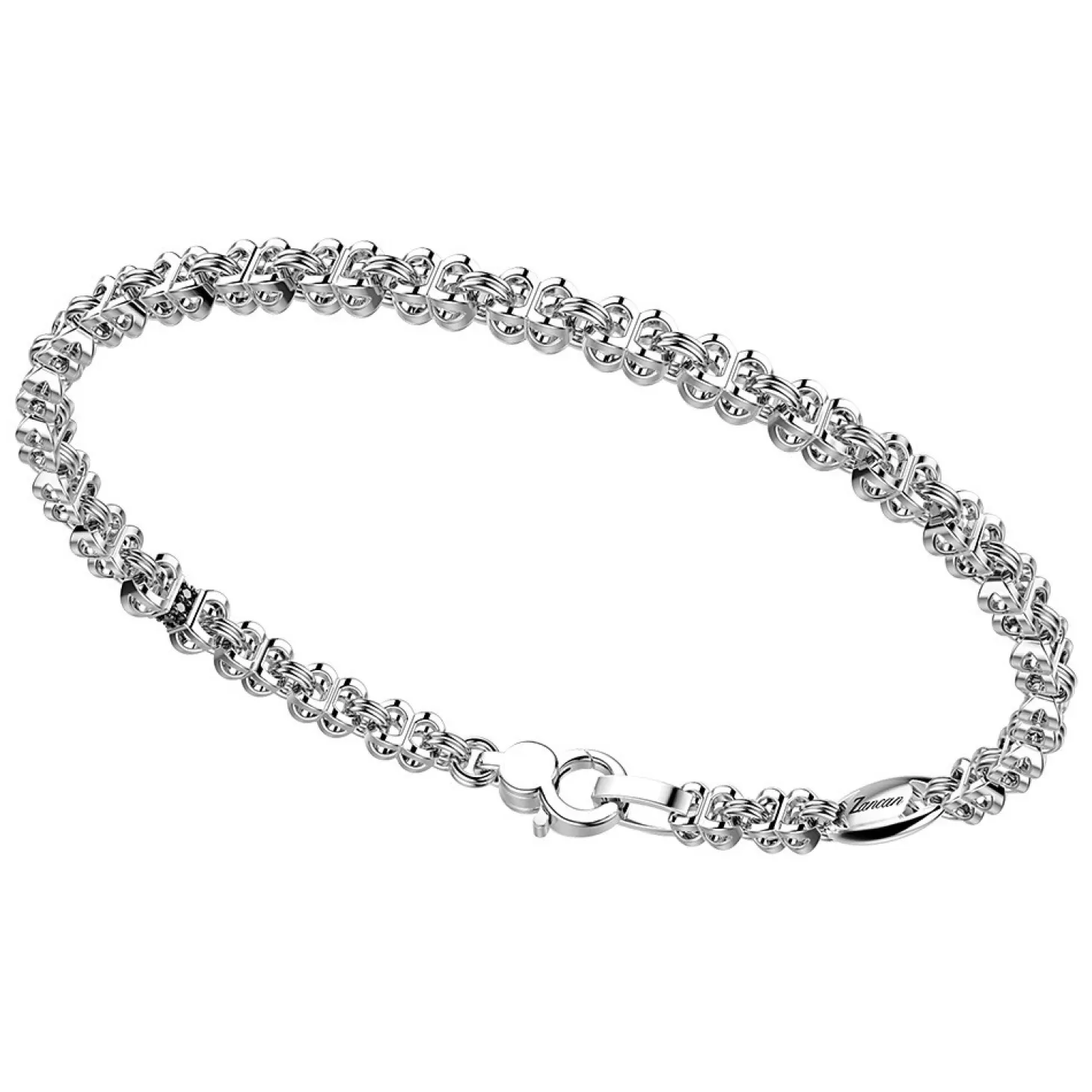 Zancan Gioielli Bracciale Solo Maglia Zancan In Argento> Bracciali