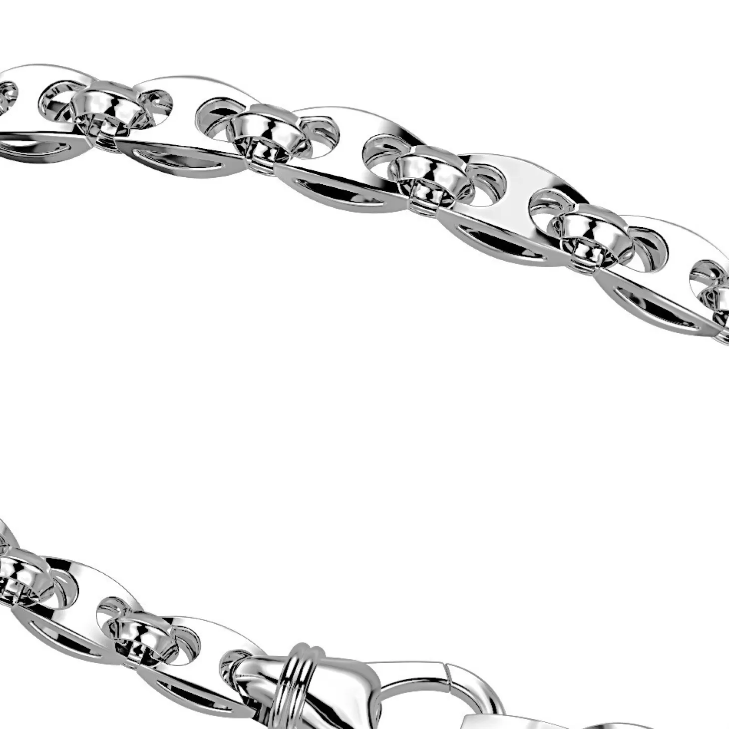 Zancan Gioielli Bracciale Solo Maglia Zancan In Argento> Bracciali