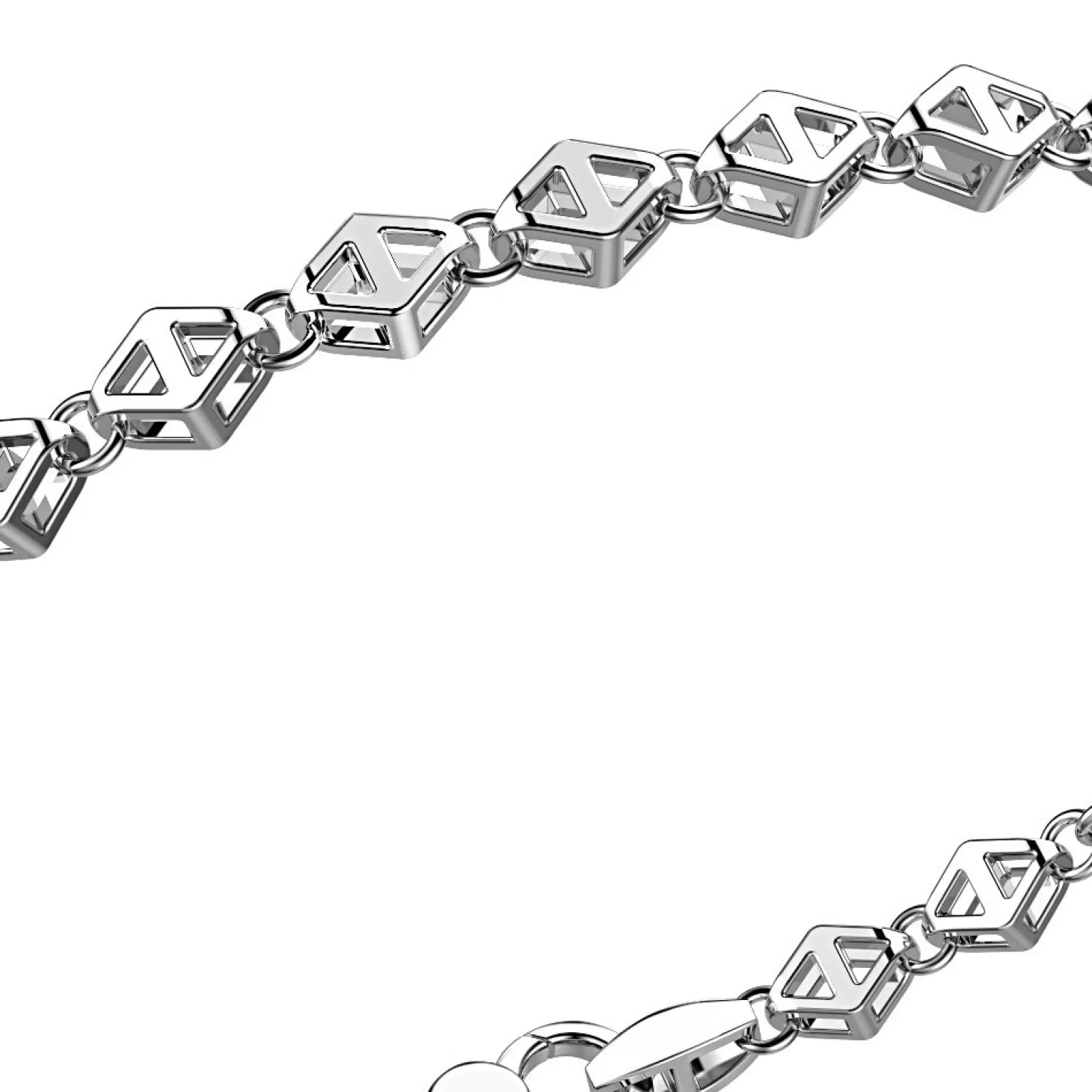 Zancan Gioielli Bracciale Solo Maglia Zancan In Argento> Bracciali
