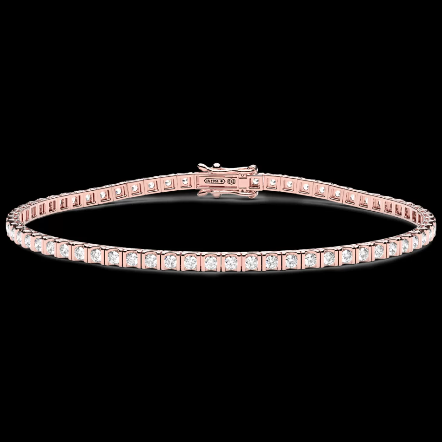 Zancan Gioielli Bracciale Tennis Zancan In Oro 18Kt E Diamanti.> Bracciali
