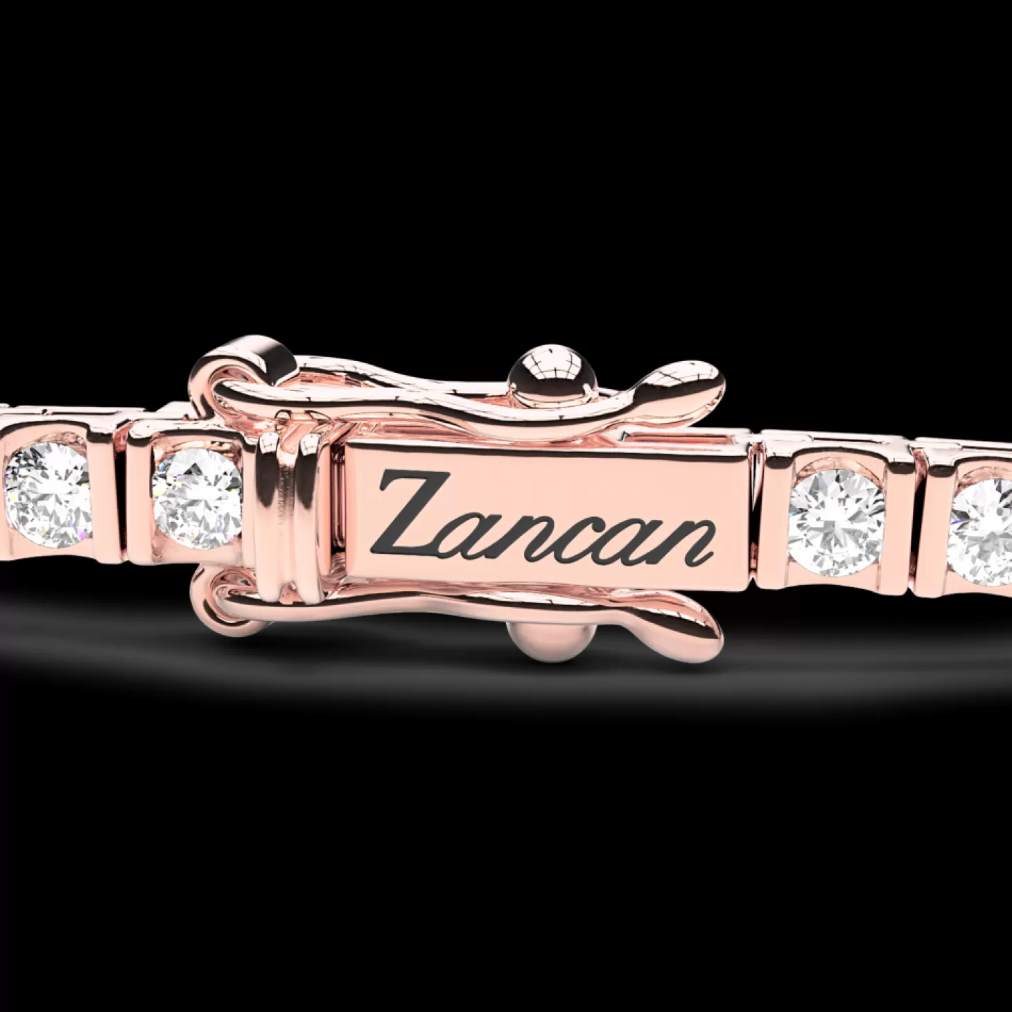 Zancan Gioielli Bracciale Tennis Zancan In Oro 18Kt E Diamanti.> Bracciali