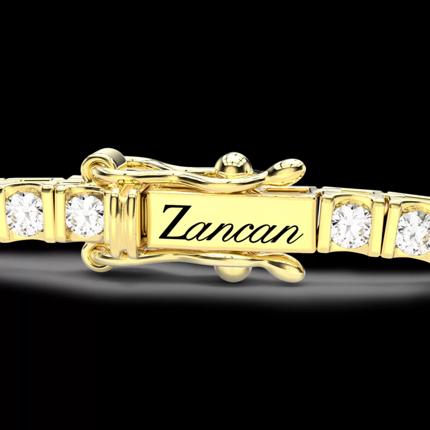 Zancan Gioielli Bracciale Tennis Zancan In Oro 18Kt E Diamanti.> Bracciali
