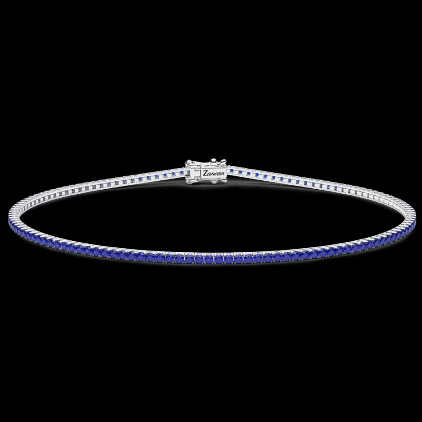 Zancan Gioielli Bracciale Tennis Zancan In Oro 18Kt E Zaffiri.> Bracciali