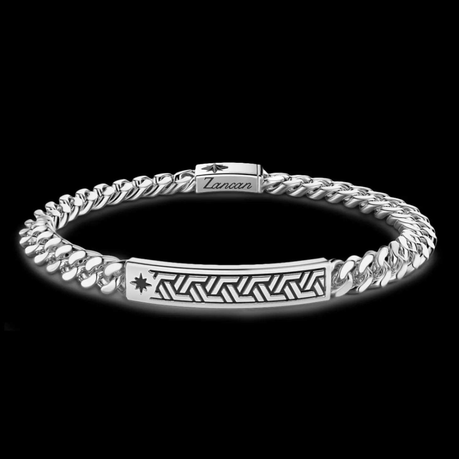 Zancan Gioielli Bracciale Zancan A Grumette In Argento Con Targa.> Bracciali