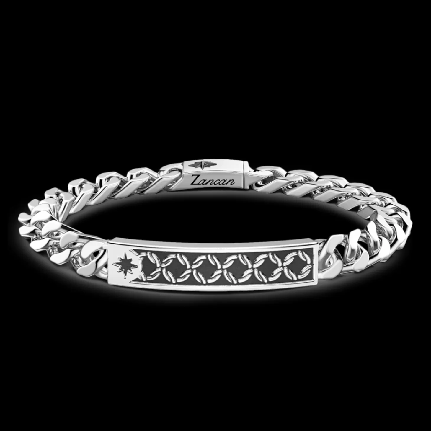 Zancan Gioielli Bracciale Zancan A Grumette In Argento Con Targa.> Bracciali