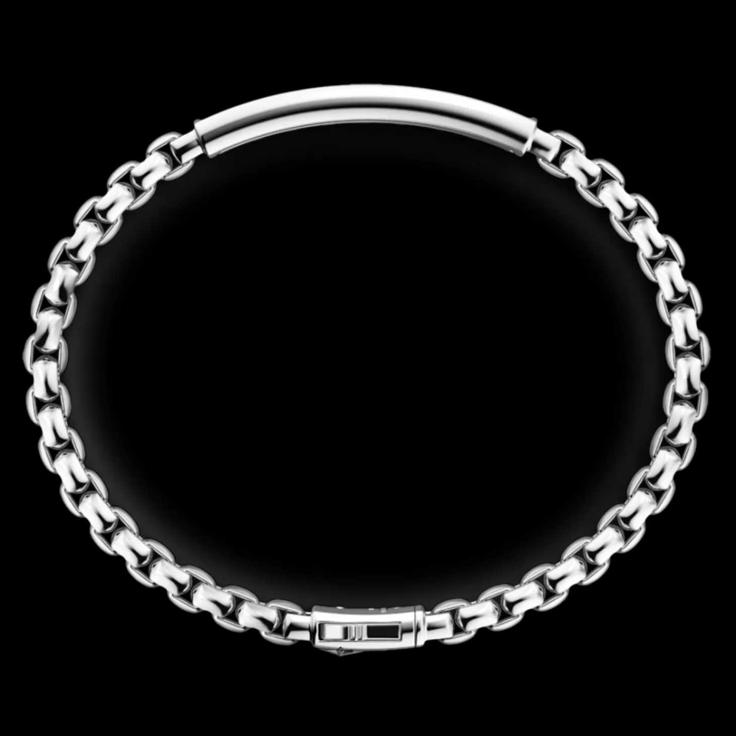 Zancan Gioielli Bracciale Zancan A Maglia Venezia In Argento Con Targa.> Bracciali