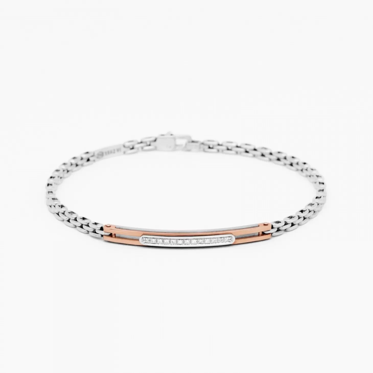 Zancan Gioielli Braccialezancan In Oro Bianco Con Diamanti.> Bracciali