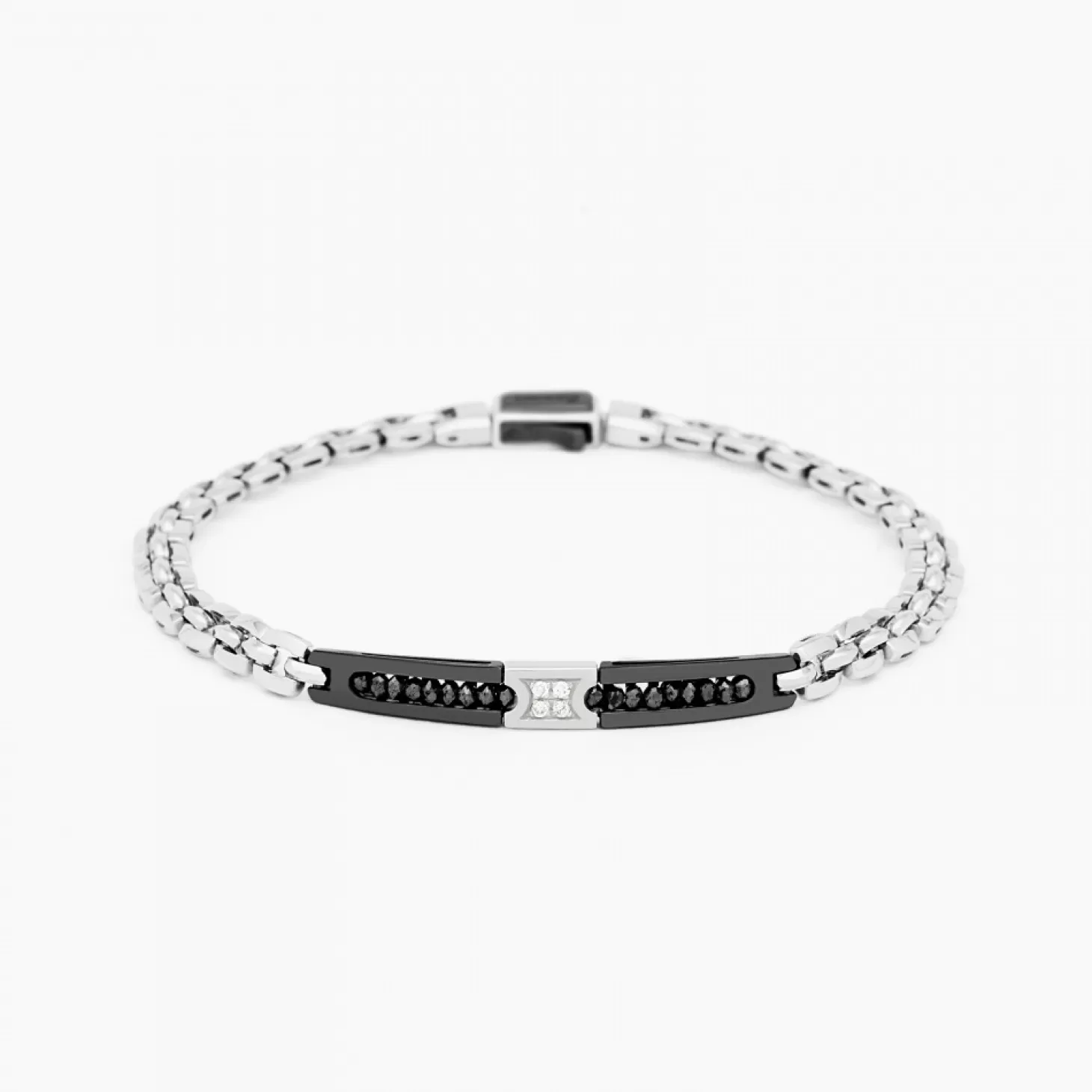 Zancan Gioielli Braccialezancan In Oro Bianco Con Diamanti.> Bracciali