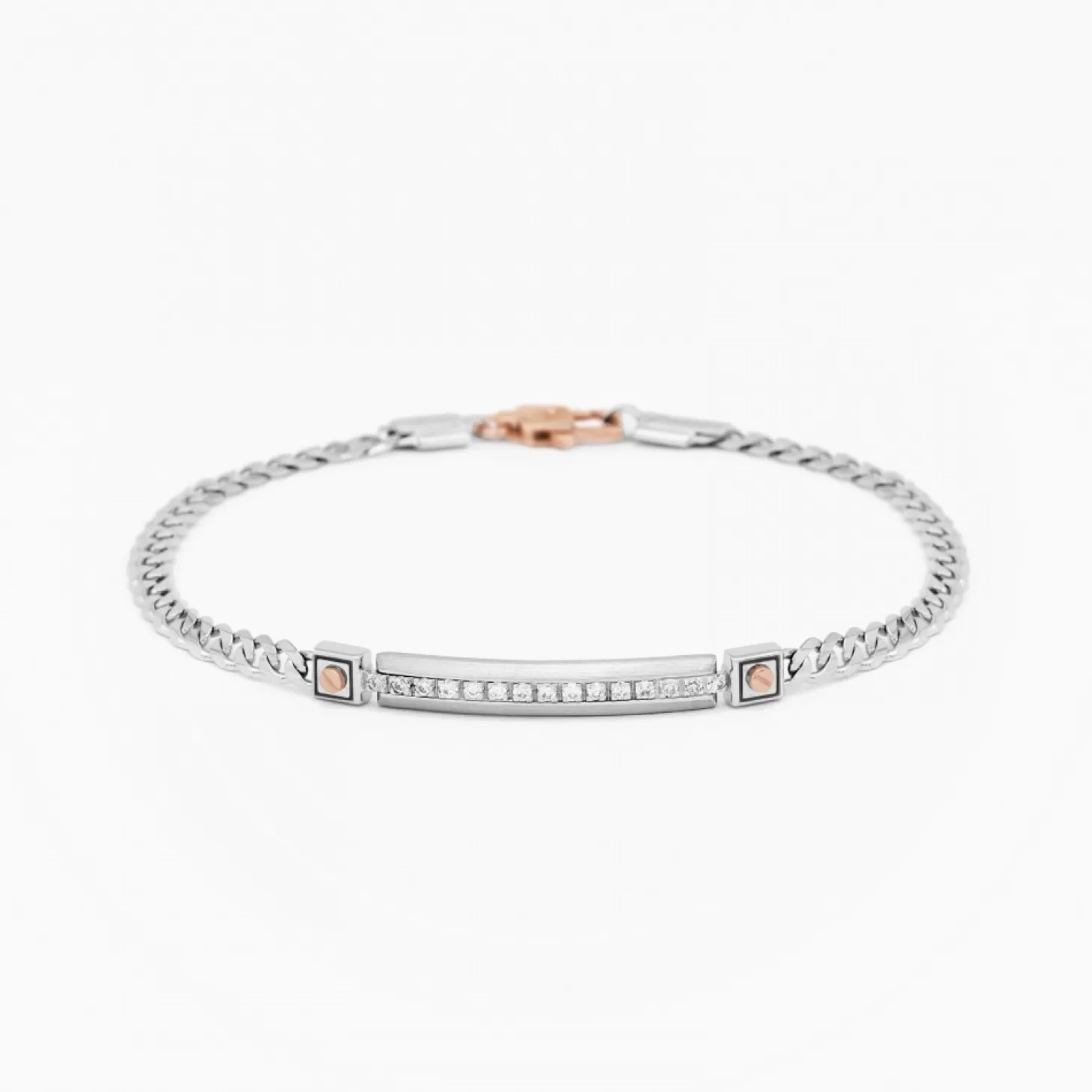 Zancan Gioielli Braccialezancan In Oro Bianco Con Diamanti.> Bracciali
