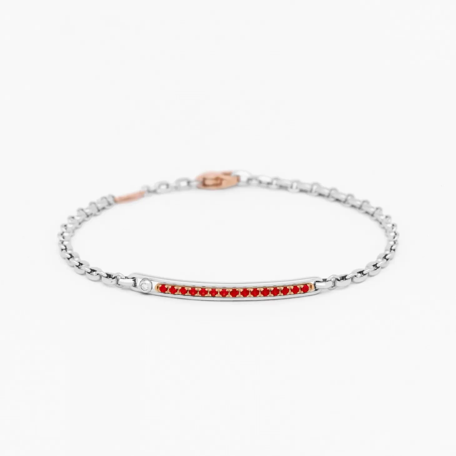 Zancan Gioielli Braccialezancan In Oro Bianco Con Pietre Preziose.> Bracciali