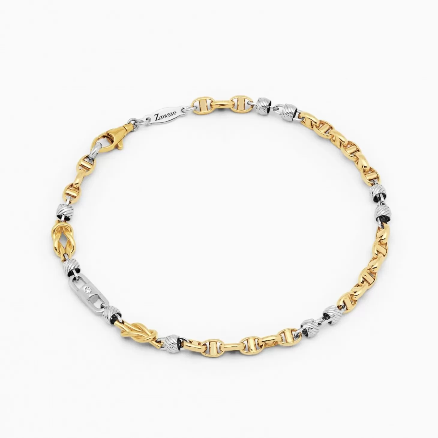 Zancan Gioielli Braccialezancan In Oro Giallo E Nodo Nautico> Bracciali