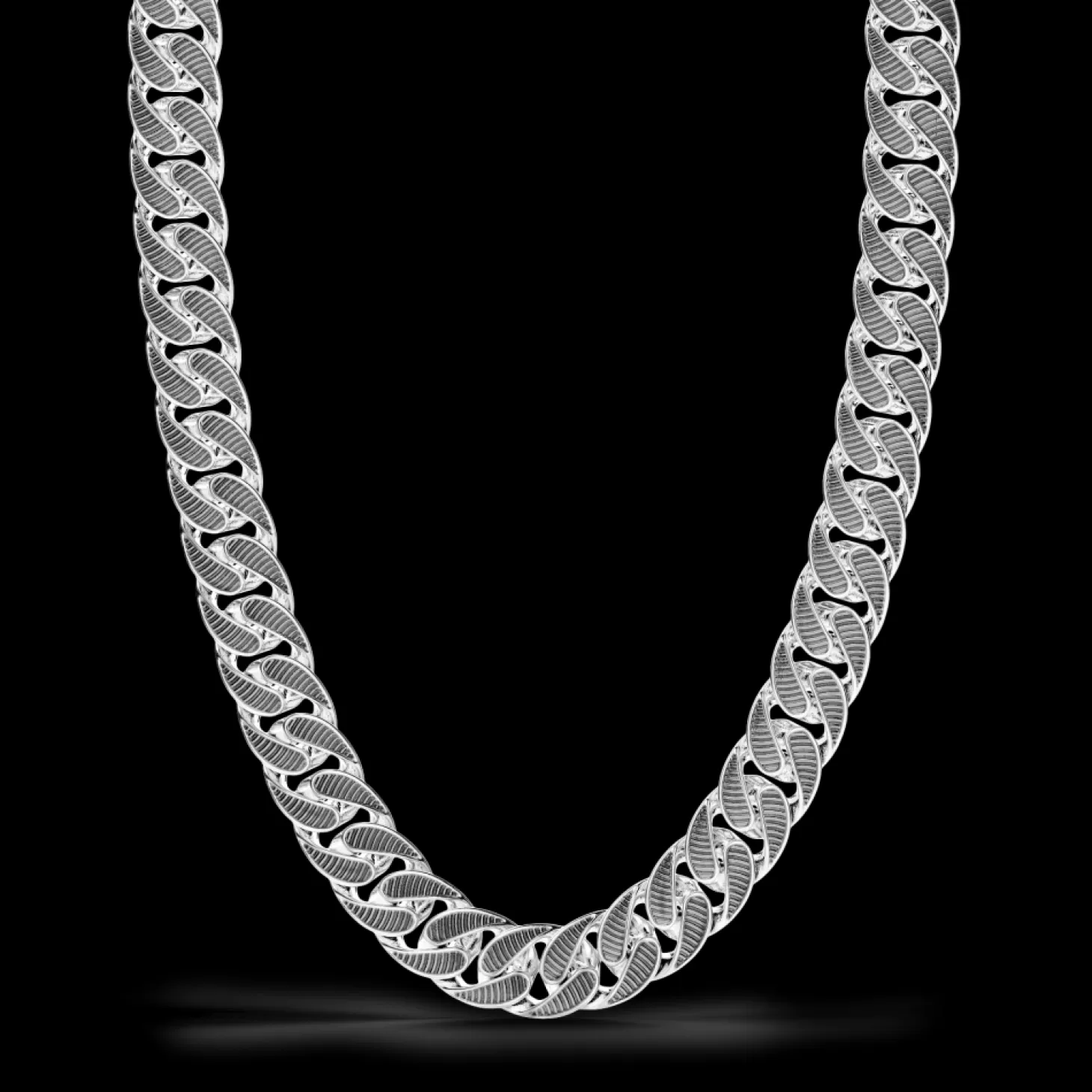 Zancan Gioielli Collana A Grumetta Larga Zancan Con Finiture Striate In Colore Nero.> Collane