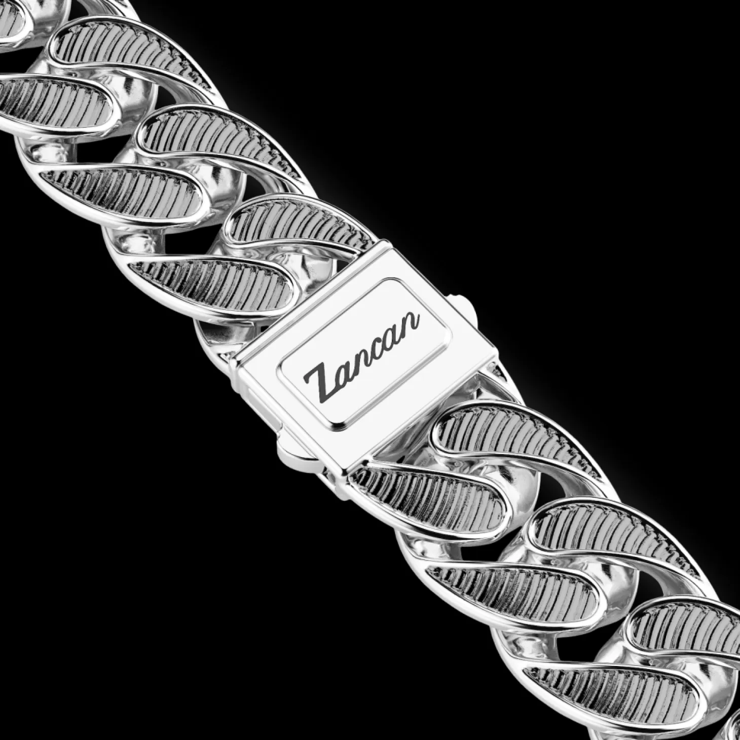Zancan Gioielli Collana A Grumetta Larga Zancan Con Finiture Striate In Colore Nero.> Collane