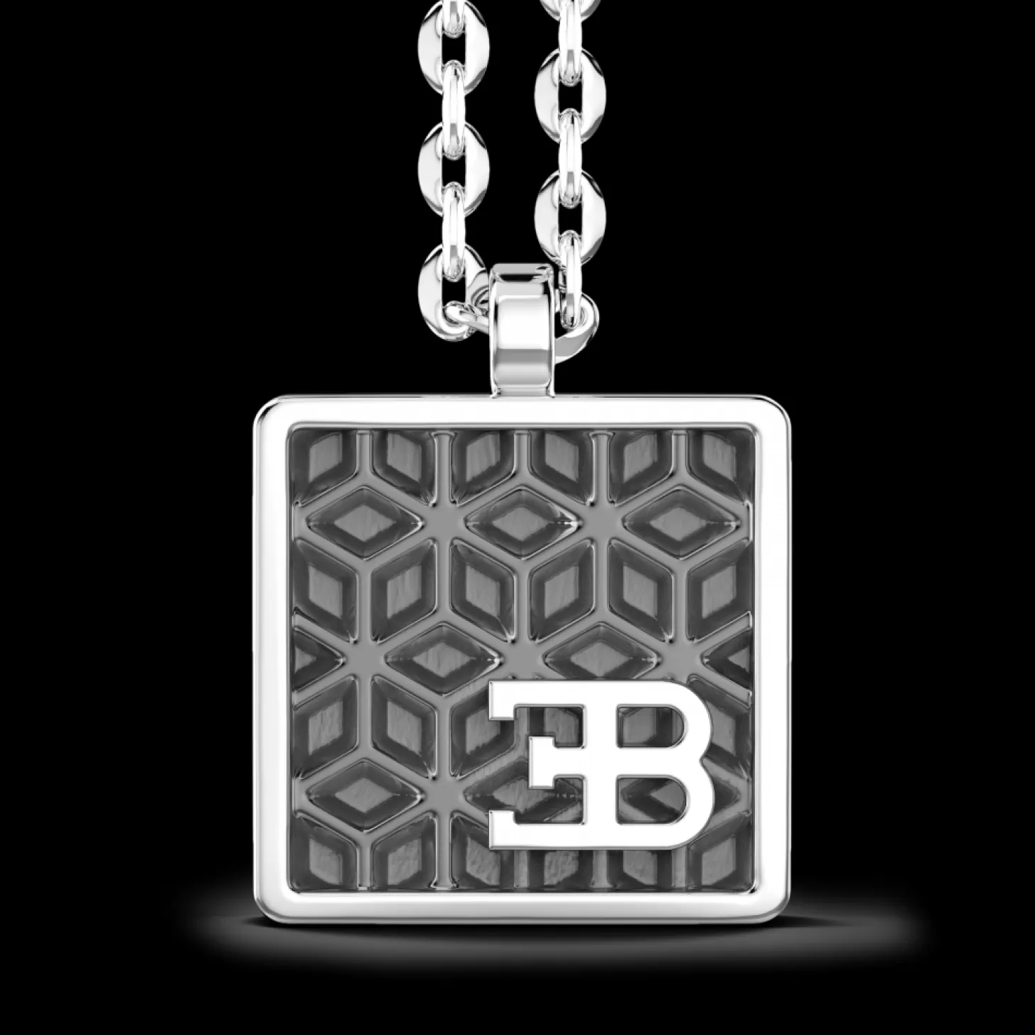 Zancan Gioielli Collana Bugatti Con Targa In Argento.> Collane