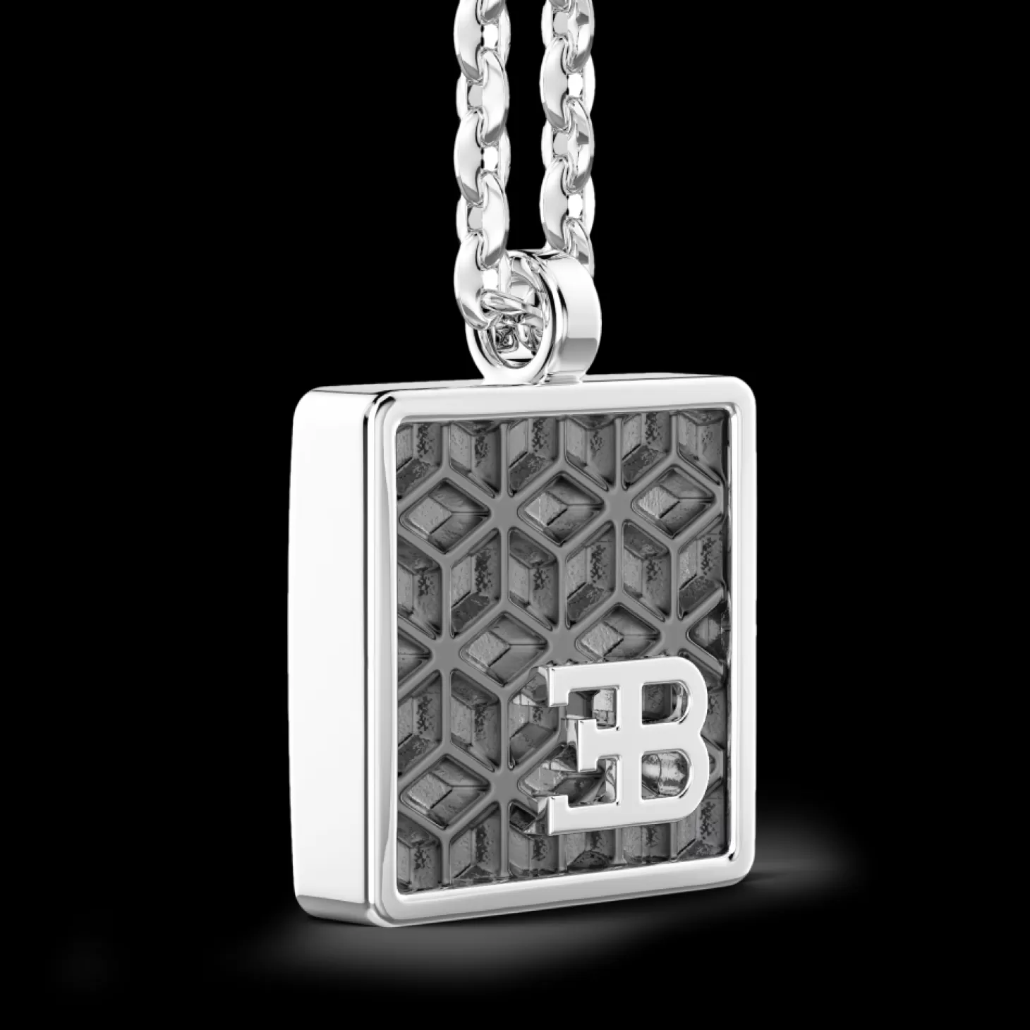 Zancan Gioielli Collana Bugatti Con Targa In Argento.> Collane