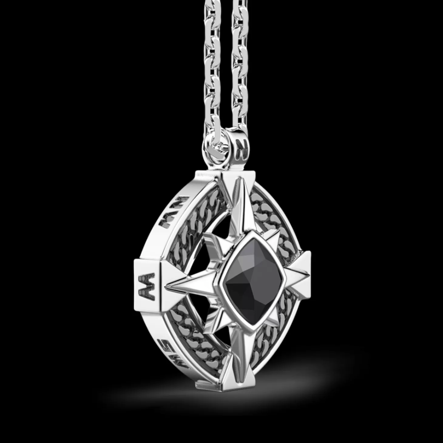 Zancan Gioielli Collana In Argento Con Onice Sul Pendente.> Collane