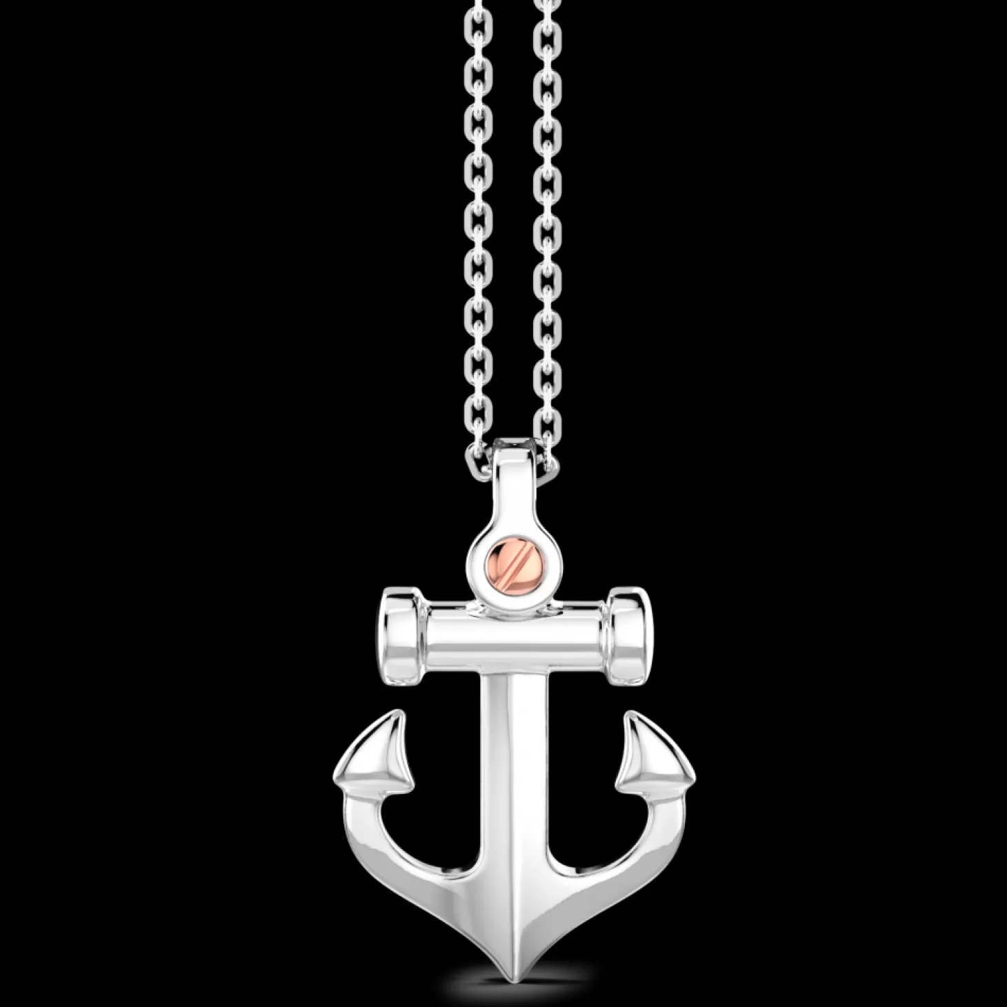 Zancan Gioielli Collana Zancan In Argento Con Pendente Ad Ancora.> Collane
