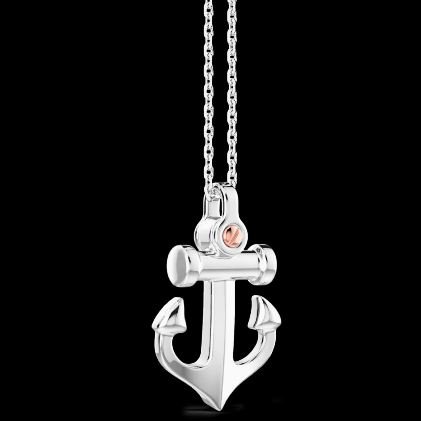Zancan Gioielli Collana Zancan In Argento Con Pendente Ad Ancora.> Collane
