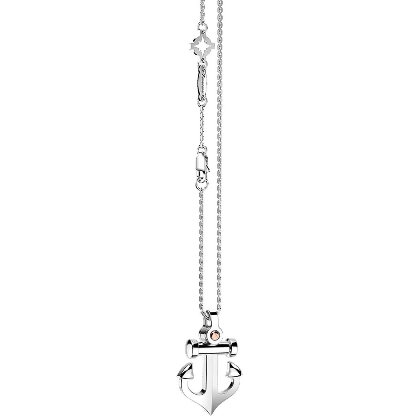 Zancan Gioielli Collana Zancan In Argento Con Pendente Ad Ancora.> Collane