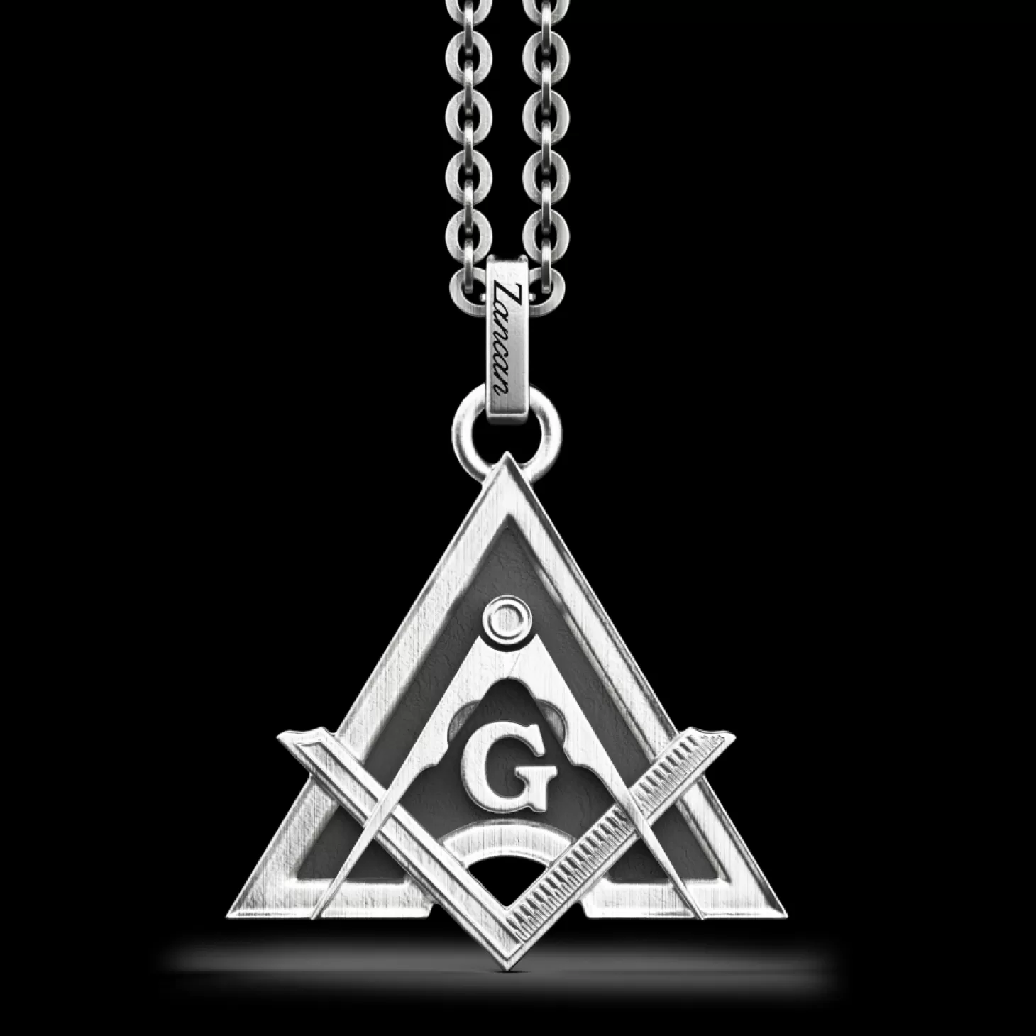 Zancan Gioielli Collana Zancan In Argento Con Pendente Massonico.> Collane