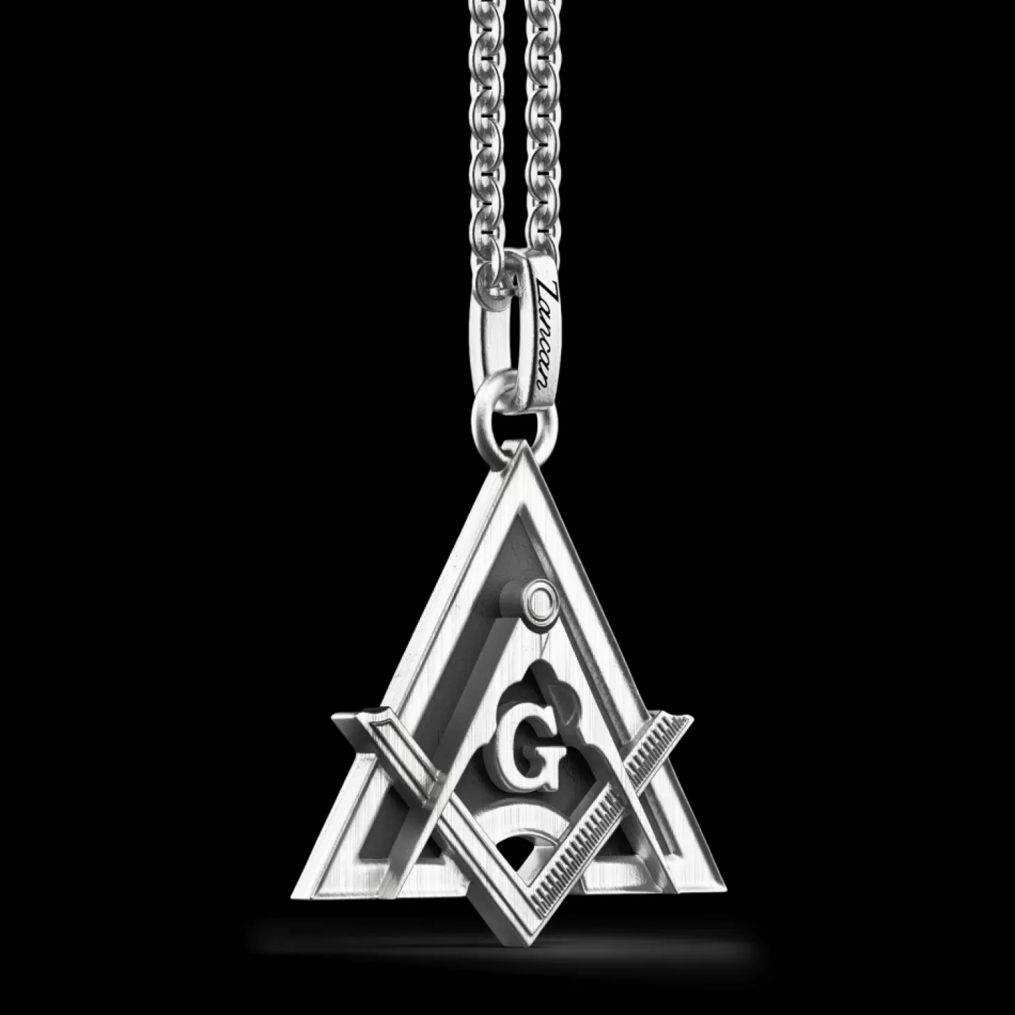 Zancan Gioielli Collana Zancan In Argento Con Pendente Massonico.> Collane