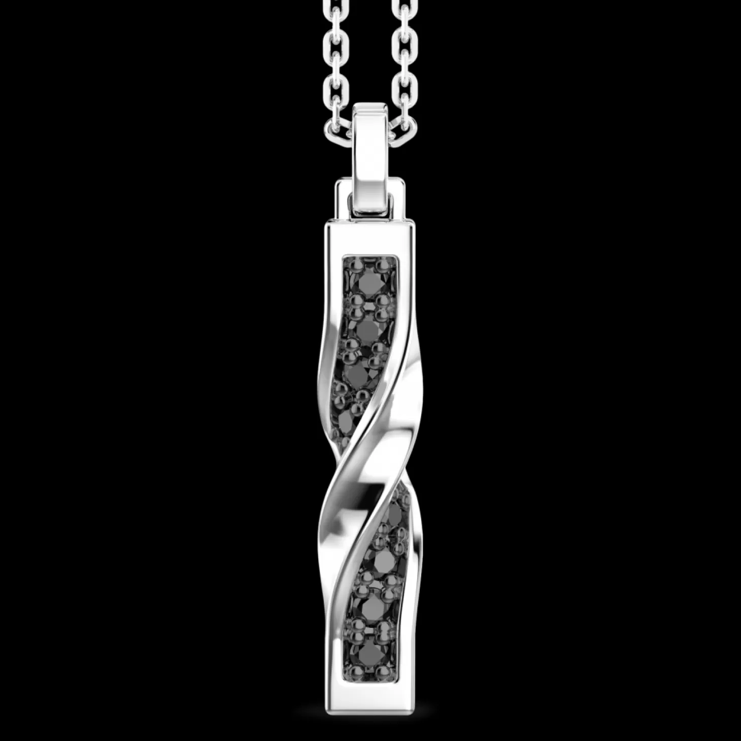 Zancan Gioielli Collana Zancan In Argento Con Pendete A Targa Verticale.> Collane