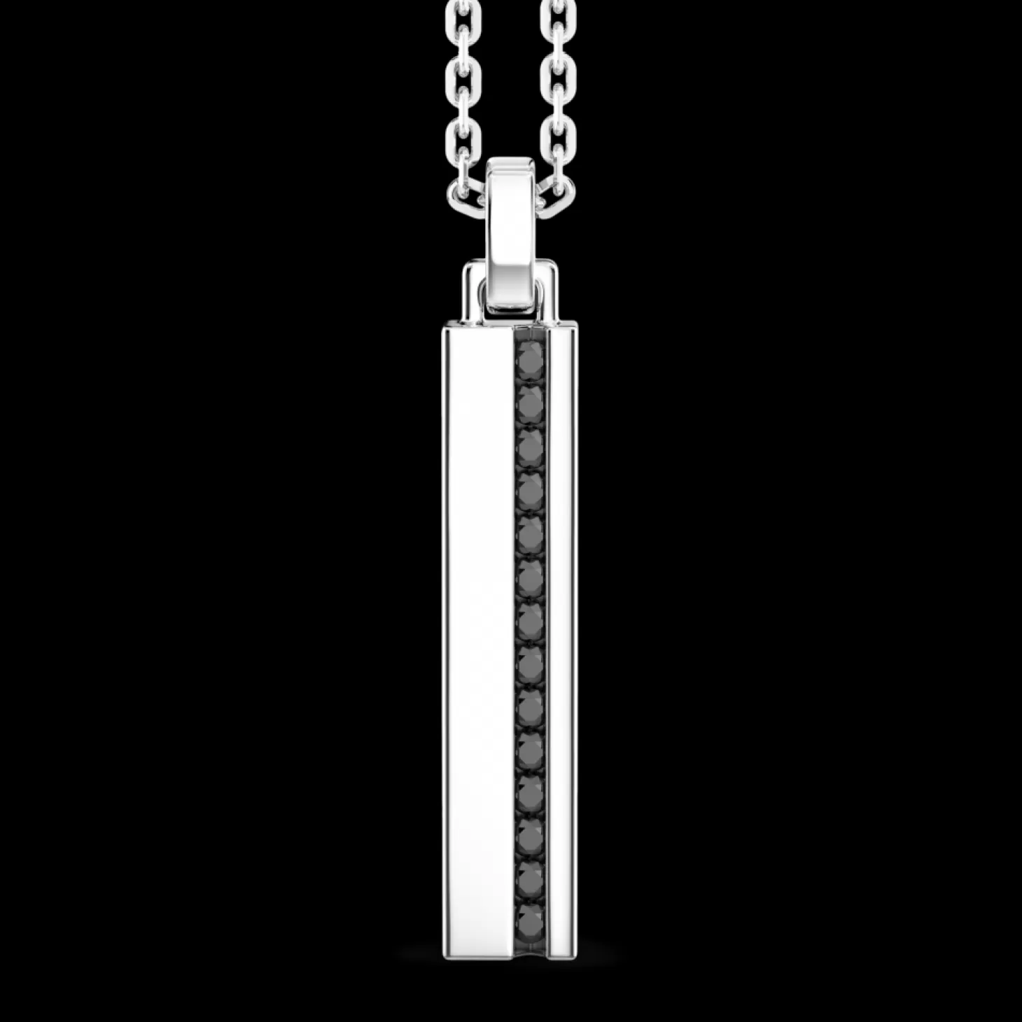 Zancan Gioielli Collana Zancan In Argento Con Pendete A Targa Verticale.> Collane