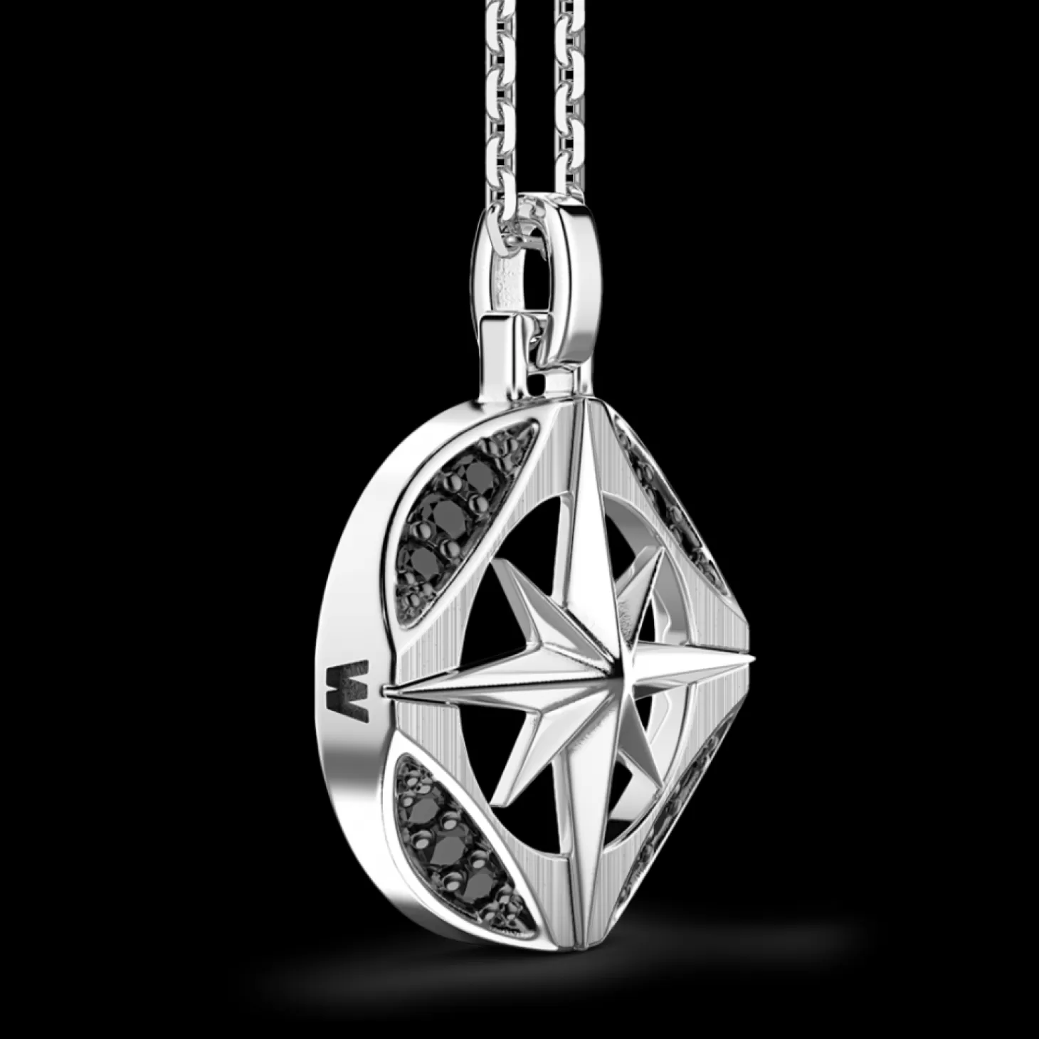 Zancan Gioielli Collana Zancan In Argento Con Pietre Nere.> Collane