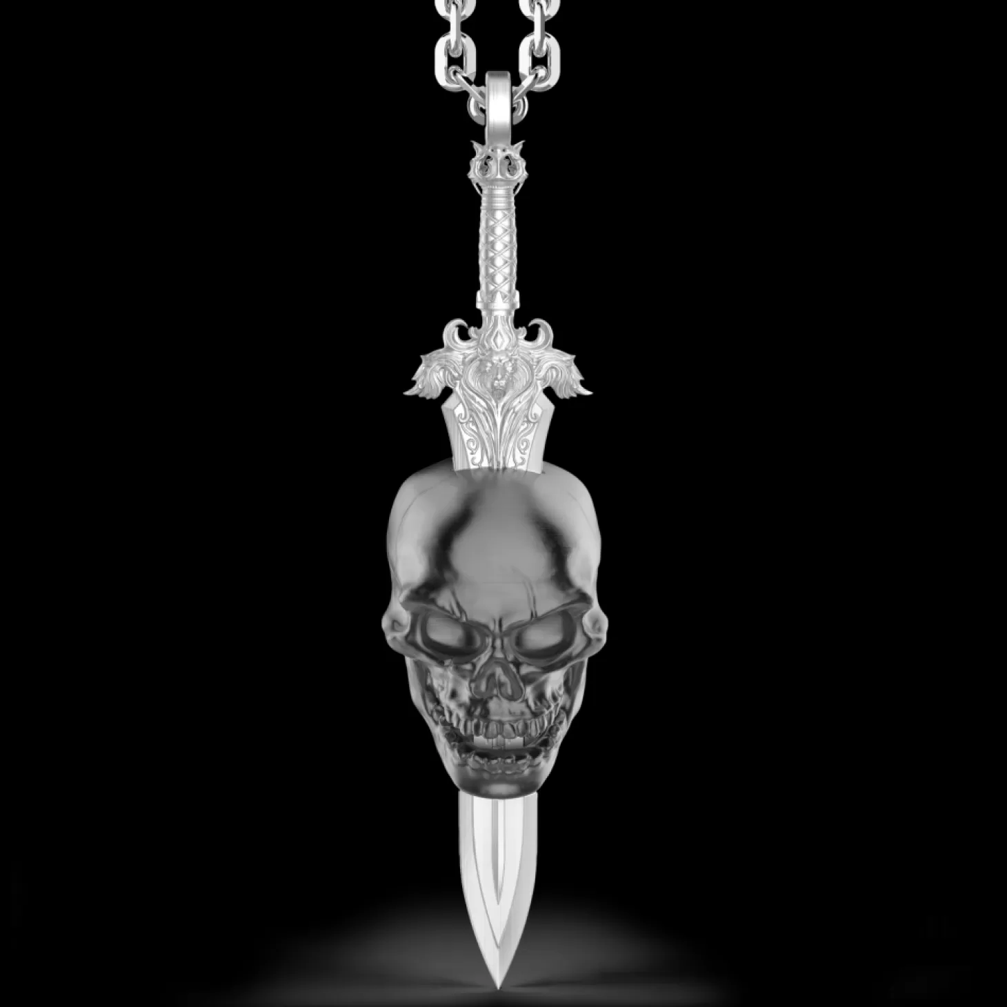 Zancan Gioielli Collana Zancan In Argento Con Teschio.> Collane