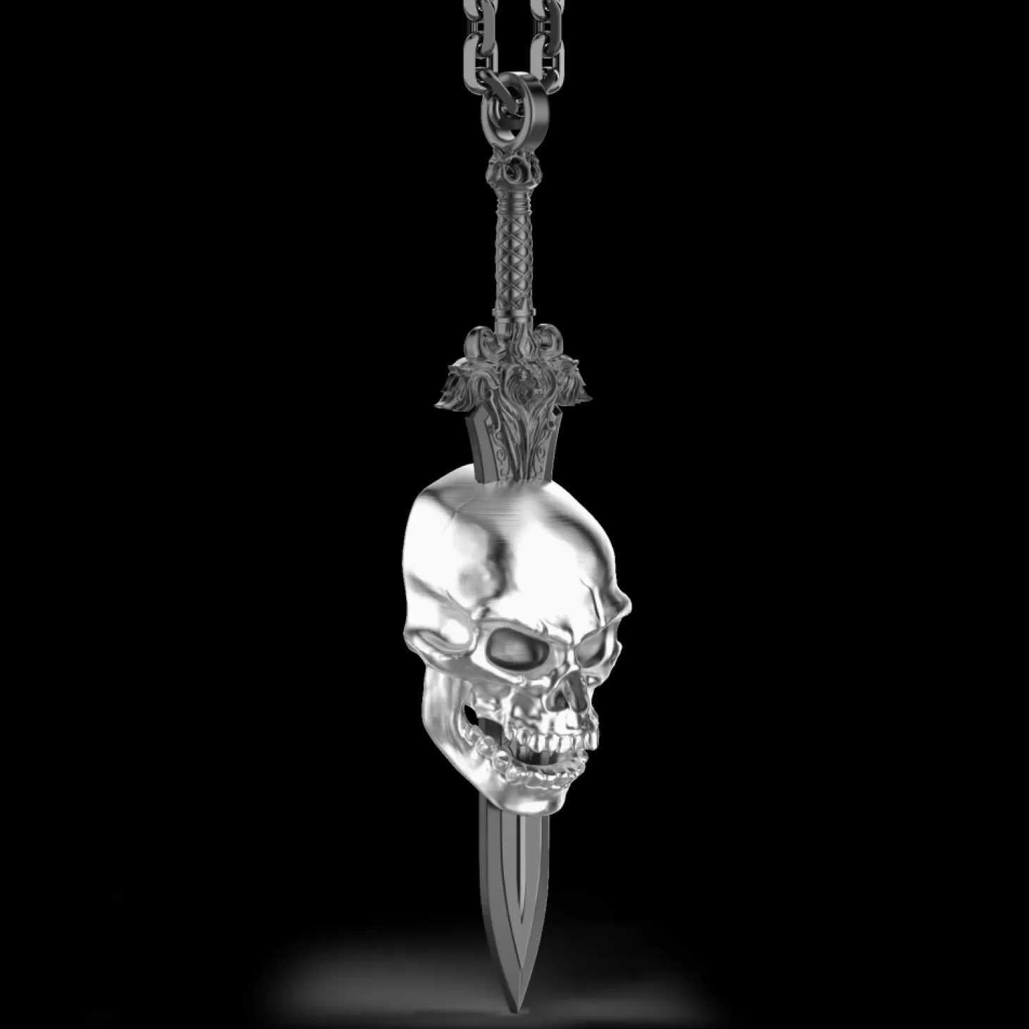 Zancan Gioielli Collana Zancan In Argento Con Teschio.> Collane
