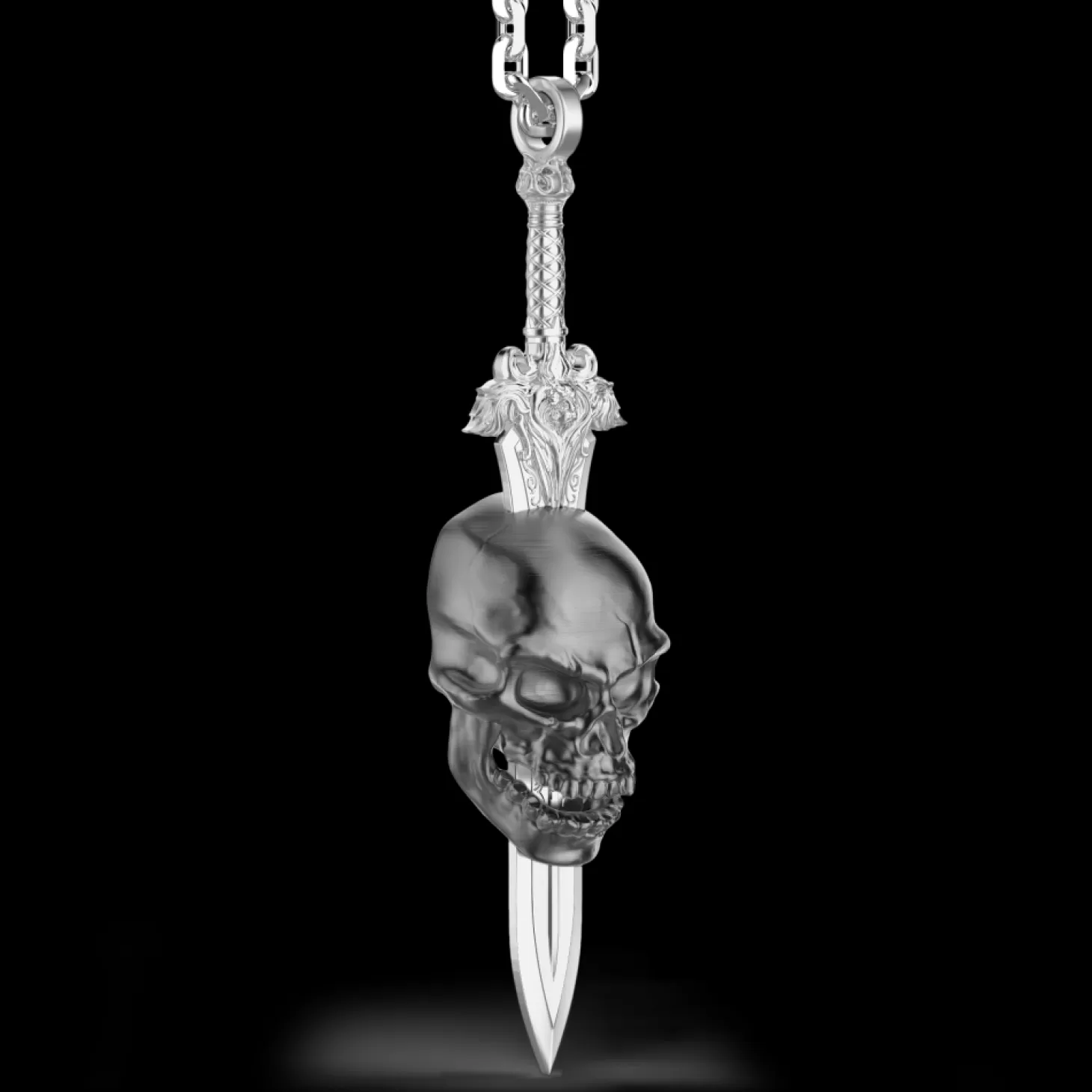 Zancan Gioielli Collana Zancan In Argento Con Teschio.> Collane