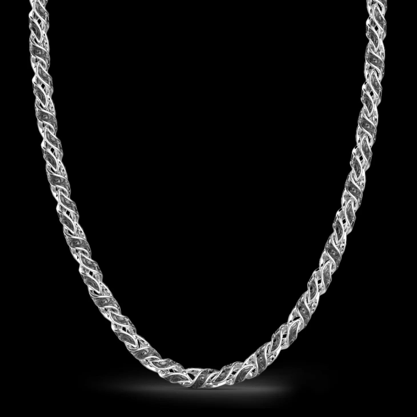 Zancan Gioielli Collana Zancan In Argento Solo Maglia.> Collane