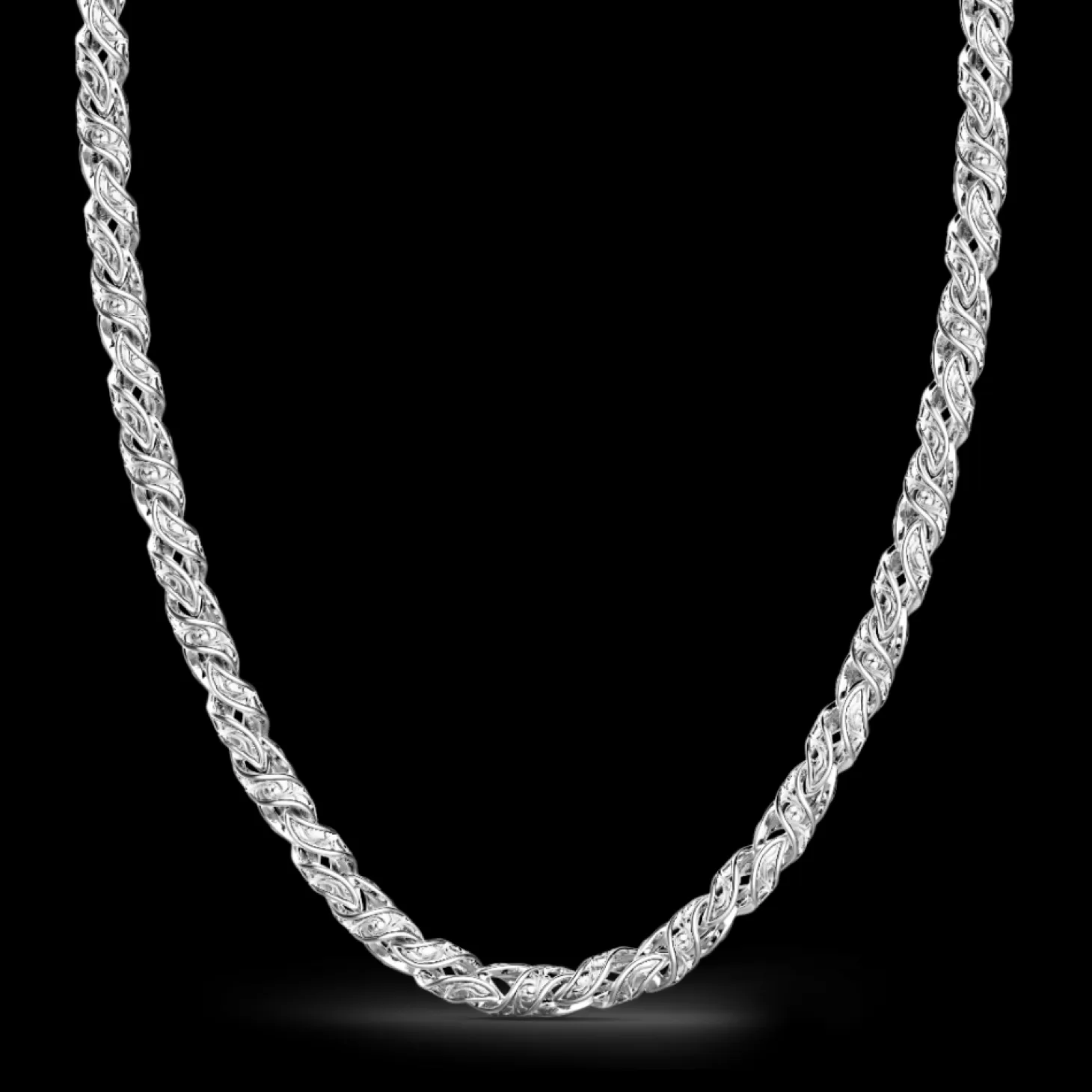 Zancan Gioielli Collana Zancan In Argento Solo Maglia.> Collane