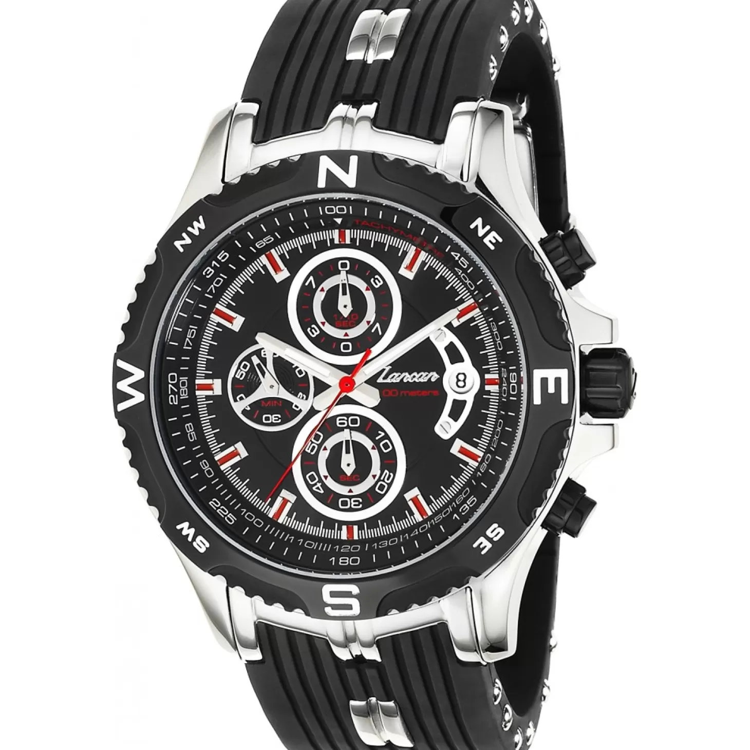 Zancan Gioielli Cronografo Zancan Con Datario E Cinturino In Silicone.> Orologi