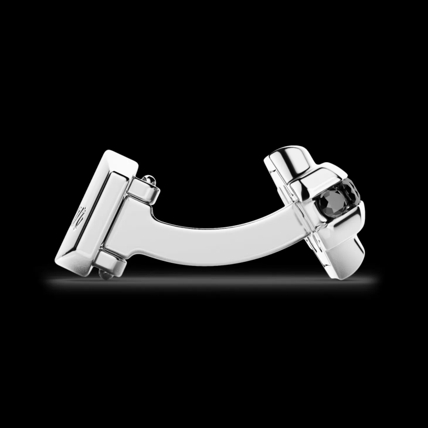 Zancan Gioielli Gemelli Zancan In Argento Con Pietre Nere.> Accessori